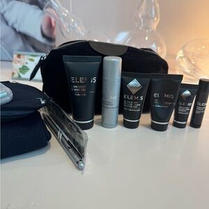 Elemis Travel Skincare Set with Temperley cosmetic case NEW